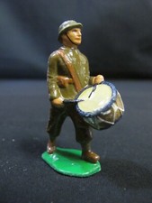 L.R (Louis Roussy) - Figurine Aluminium - Tambour au Défilé