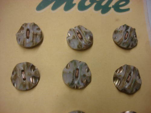 Ancien bouton abalone 1 3 - ancien,