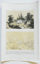 1830 Grande lithographie près