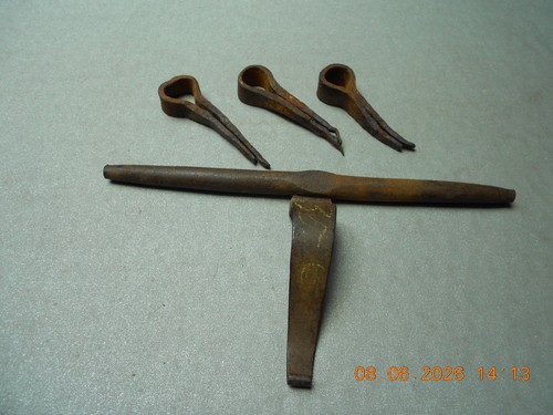 Ancien verrou cochonnier - ancien, en
