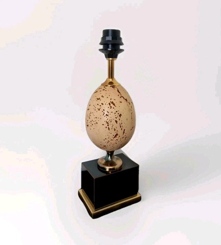 Lampe forme œuf d - , d'autruche