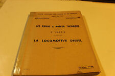 sncf apprentissage les engins a moteur thermique 3 partie la locomotive diesel
