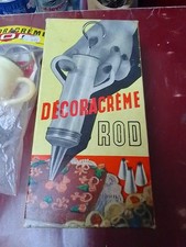 ( 2) Décoracrème ROD Ancien instrument de cuisine douilles pâtisserie 
