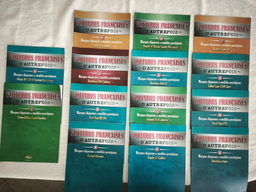 Lot fascicule voitures - 14,