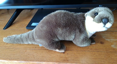 Ddb belle peluche loutre - ddb/belle,