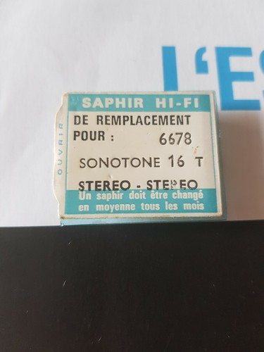 6678 saphir sonotone 16t - sonotone,