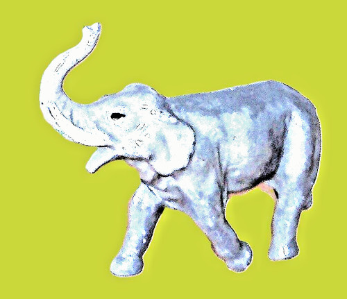 Eléphant grande taille - ,