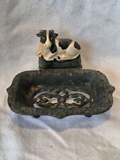 Porte Savon Ancien Vache Vintage Rétro Collection 