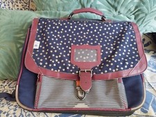 Cartable scolaire fille mode Tann's Petit Bateau TBE