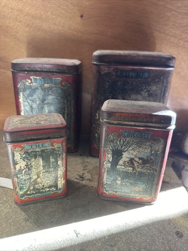 Lot ancienne boîtes - (n, )