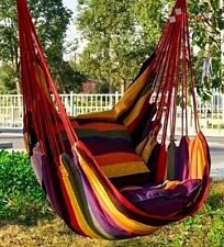 Chaise Fauteuil Hamac Suspendu Brésilien multicolor Bohème Chic véranda jardin