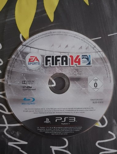 Fifa seul playstation 3 - cd,