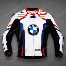 BMW Veste en Cuir de Moto Rennen Veste Motard en Cuir Veste en Cuir de Motard 52