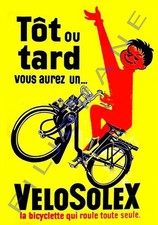 Vélo solex bicyclette - solex,
