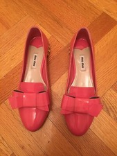 Miu Miu Bow Patent Jewel