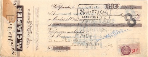 1935 clapier villefranche - clapier, a