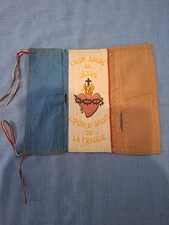 WW1 ESPOIR ET SALUT DE LA FRANCE TISSU BRODERIE