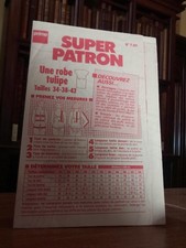 Rare patron de couture vintage Ancienne, modèle rétro, collection ancien