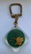 RARE Porte Clé VERT mobile - BOURBON - POCLAIN - EXCAVATRICE TY 45 -- Key ring 