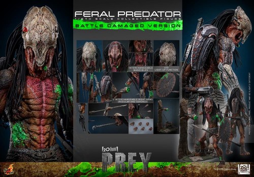 Hot toys feral predator - feral,