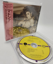 MADONNA Like A Virgin Japan Rare Vintage CD 32XP 102 w/Sticker OBI Target 1984