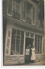 PARIS : 6 rue jarry, messageries réunies transport maritimes - tres bon etat