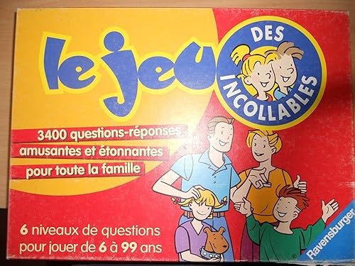 Jeu des incollables - le,