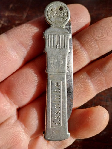 Petit canif esso lube - esso,