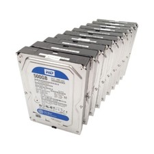 Lot 10x Disques Dur 500Go SATA