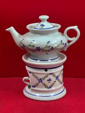 Ancienne tisanière vintage céramique (1 tasse)