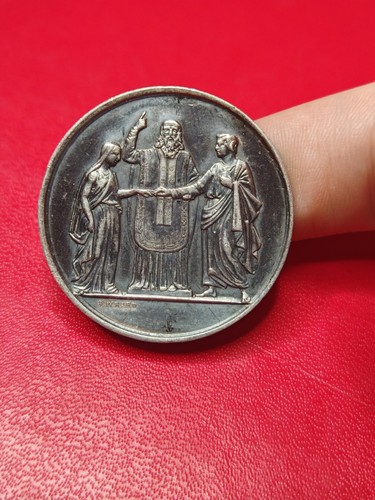Médaille mariage français - médaille, de