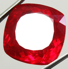Pierre précieuse coussin naturel 65,20 ct de pigeon de Birmanie certifié rubi...
