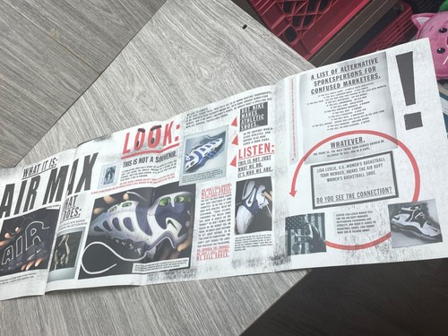 Nike air max foldout - max,