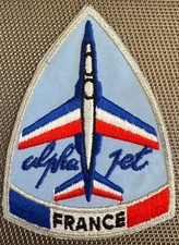 ÉCUSSON PATCH AVION ALPHA JET