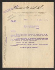 FUMAY (08) FONDERIE DU PIED-SELLE , TOLERIE / APPAREILS de CHAUFFAGE  en 1927