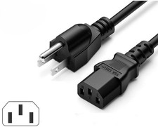 AC Power Cord Cable for