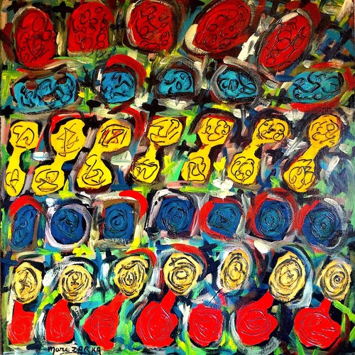 Tableau art brut - art,