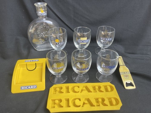 Lot ricard verres ballon - verres,