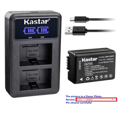 Kastar battery lcd dual - kastar,