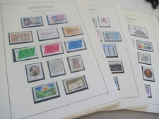 ALLEMAGNE 1980-1989 COLLECTION COMPLETE** sur LEUCHTTURM ! sc06/eL971