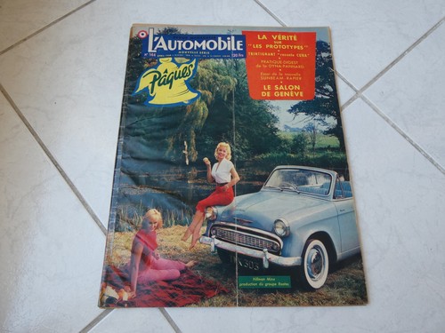 Magazine automobile 144 1958 - magazine,