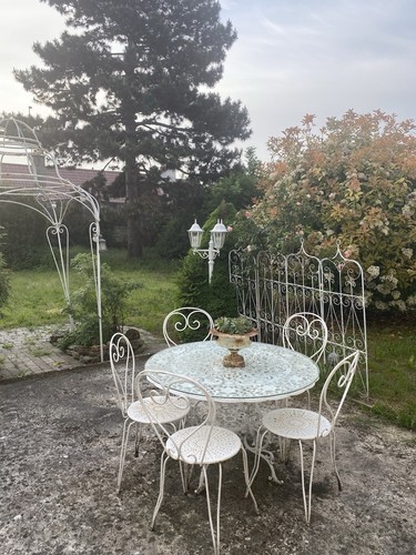 Table chaises jardin - table,