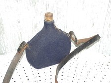 Gourde bidon modèle 1935 bleu armée française wwii ww2