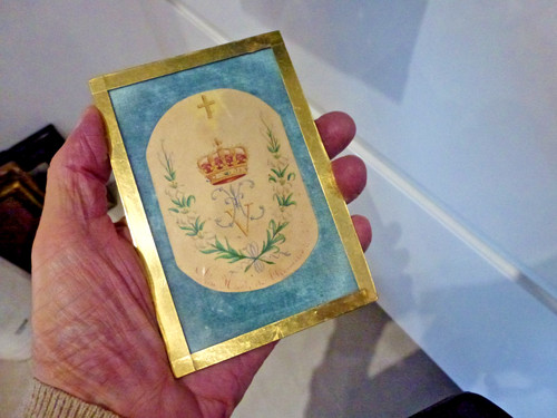 Rare carton royaliste - royaliste, sous