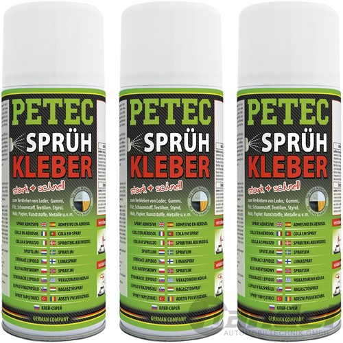 400ml petec vaporiser - 3x,