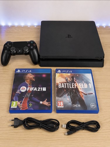 Ps4 slim manette 2 jeux - 2,