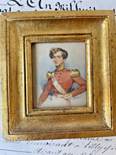 Portrait Miniature Captain Dean Werge d’ap. François Théodore Rochard