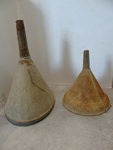 Lot anciens entonnoir - 2,