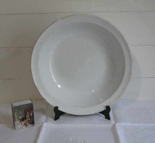 Creil montereau plat blanc - plat,