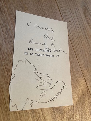 Dédicace dessin - et,